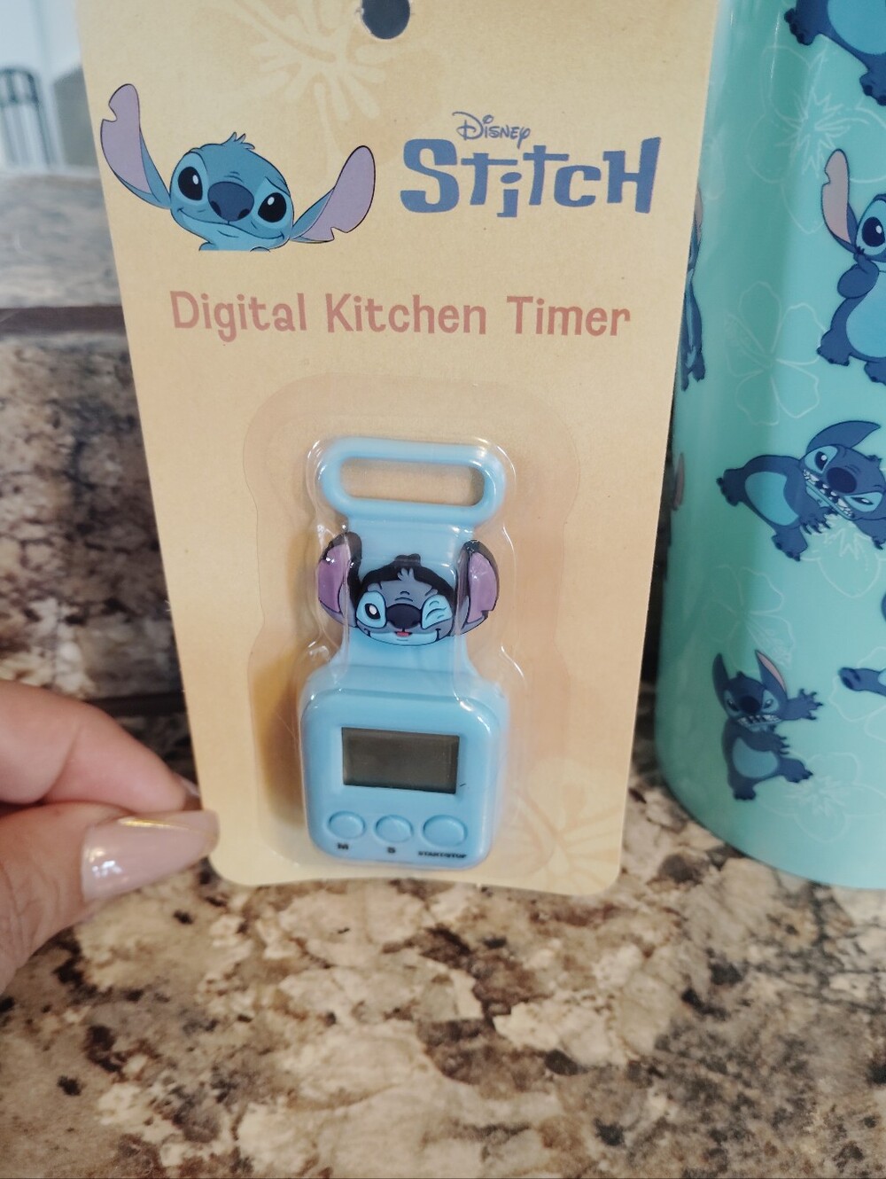Stitch Kitchen Set Timer And Cup - Picture 5 of 5